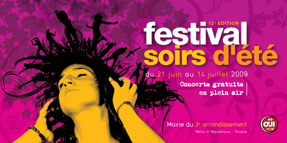 12e édition du Festival Soirs d’été Paris troisieme