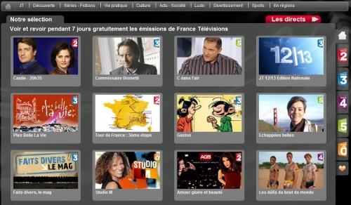 France Télévisions lance Pluzz.fr son service de catch-up TV