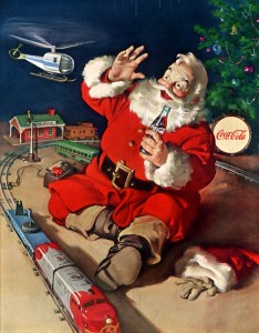 Le train du Père Noël sillonnera la France avec Coca-cola