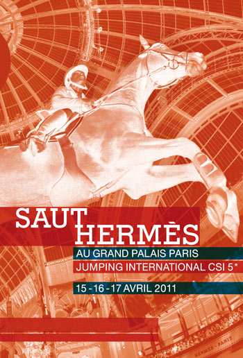 Le Saut Hermès revient au Grand Palais du 15 au 17 avril 2011 – Jumping International  CSI 5*