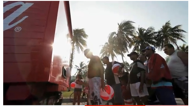 Coca Cola Et Son &laquo;&nbsp;Hapiness Truck&nbsp;&raquo;