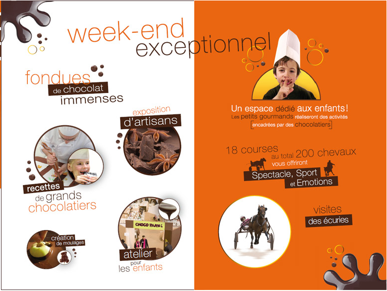 invitation 5 eme week end chocolat hippodrome de vincennes pour 5 6 fevrier 2011