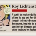 EXPOSITION ROY LICHTENSTEIN @ CENTRE POMPIDOU EXPOSITION ROY LICHTENSTEIN @ CENTRE POMPIDOU