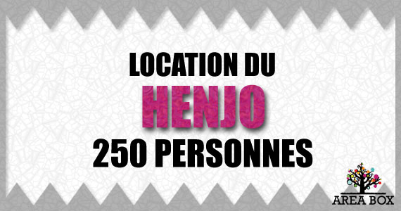 Location de la Péniche Henjo (250 personnes)