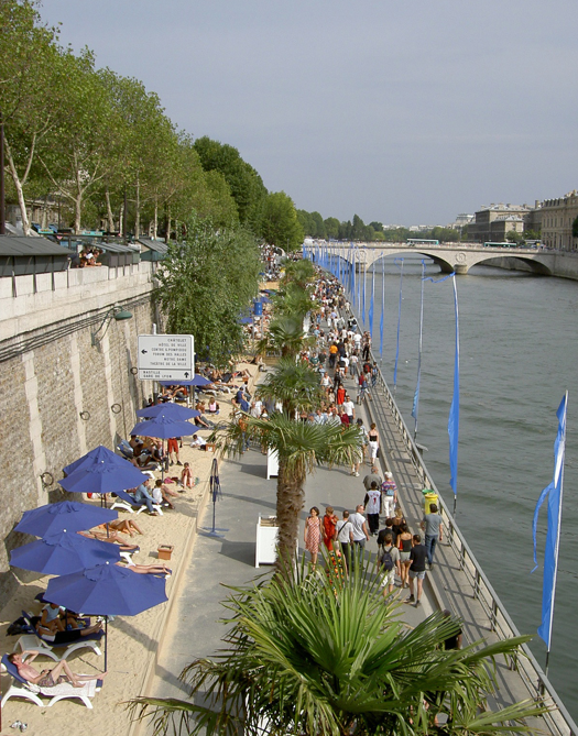 Cette année à Paris Plage…