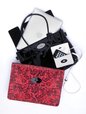 Mulberry présente sa collection de sacs et pochettes pour Apple.