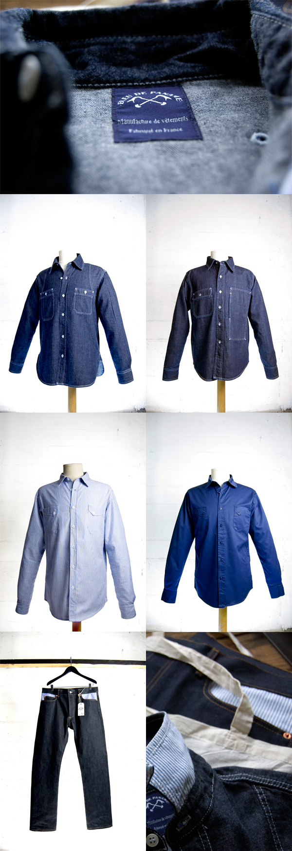 collection bleu de paname