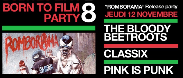 Jeudi 12 Novembre, soirée BORN TO FILM au Social Club