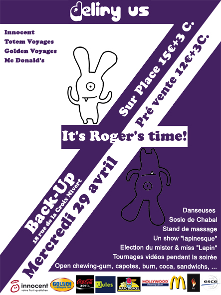 Création de Flyer Soirée de liste