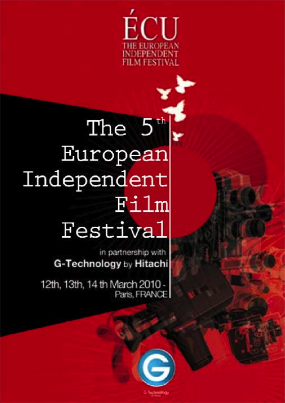 Affiche de la sélection officielle du Festival Européen du film Indépendant 2010