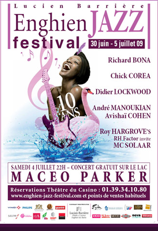 Festival de jazz d’enghien-les-bains 2009 !!!