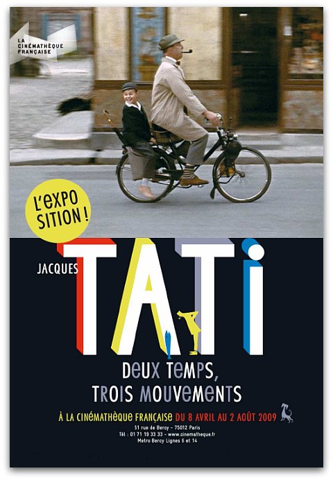 Jacques Tati - Deux temps, Trois mouvements - Cinémathèque de Paris - 8 Avril au 2 Août 2009 dans EXPOSITIONS jacques-tati