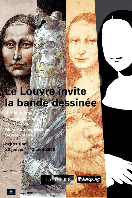 Le Musée du Louvre en BD Le Musée du Louvre en BD