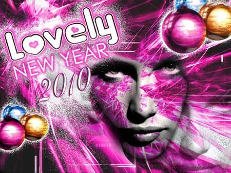 Soirée lovely New Year 2010 aux planches
