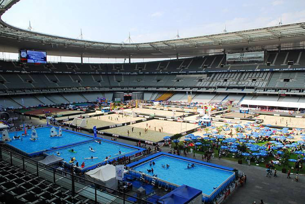 Coca-Cola Sports Sessions La Plage au Stade de France du 27 Juillet au 2 Aout