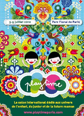 8e édition du salon Playtime au Parc Floral de Paris du 3 au 5 juillet 2010 8e édition du salon Playtime au Parc Floral de Paris du 3 au 5 juillet 2010