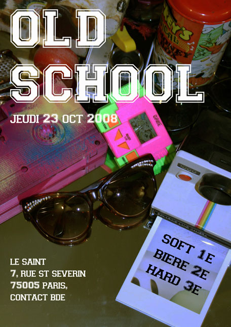 Soirée étudiante &laquo;&nbsp;OLD SCHOOL&nbsp;&raquo; au Saint