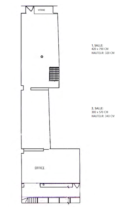 Plan de la Galerie