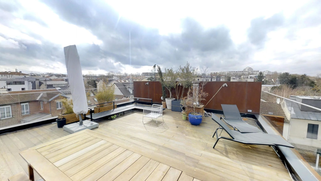 maison avec rooftop d'india