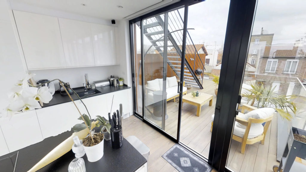 maison avec rooftop d'india