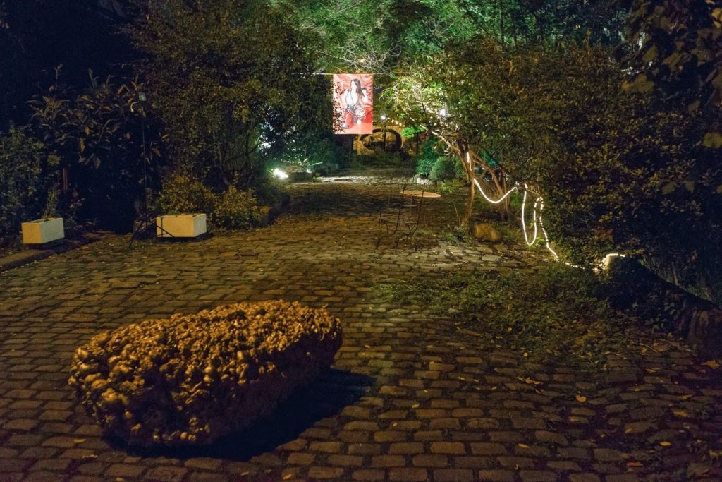 Dans les jardins de Pierre