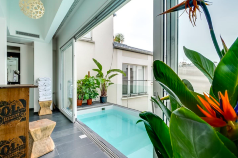 suite avec piscine