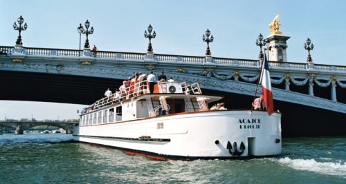 péniche acajou