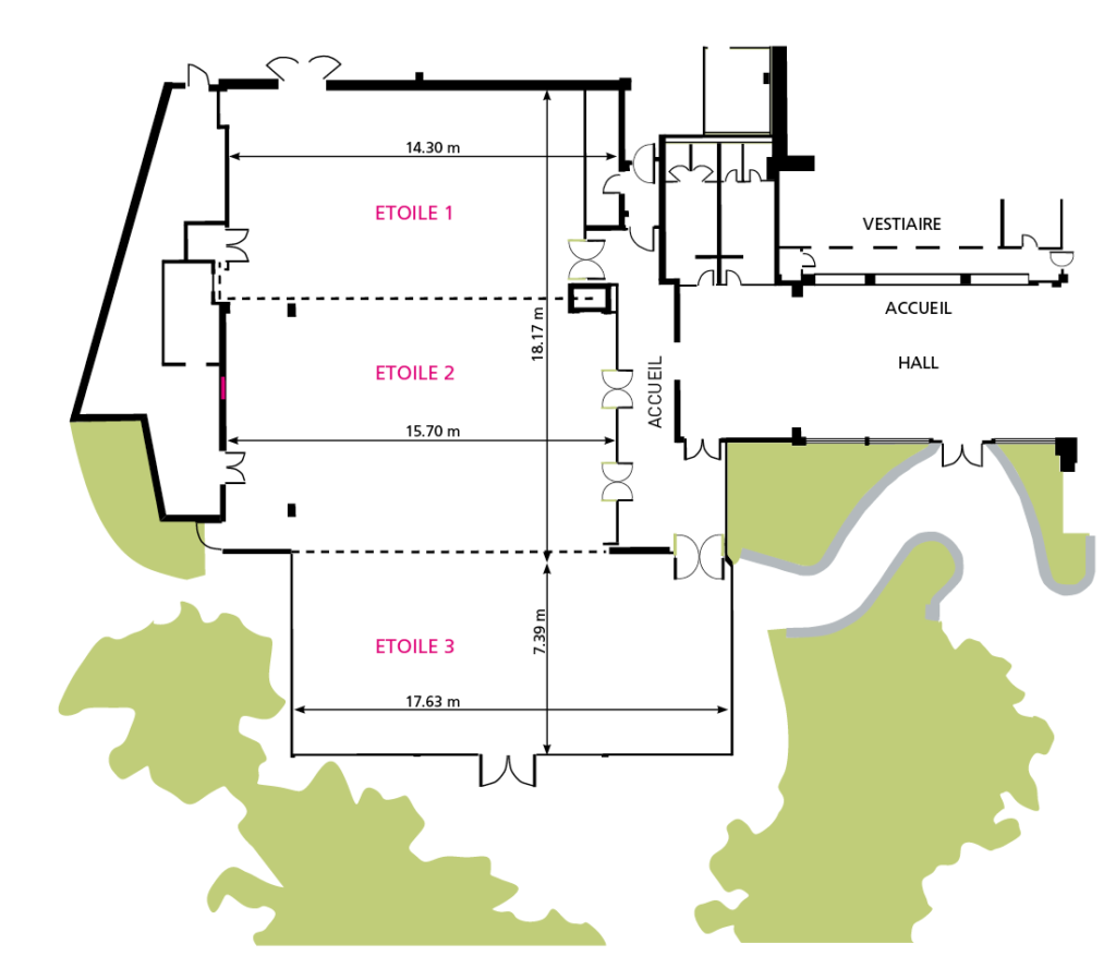 Plan Salon Étoile