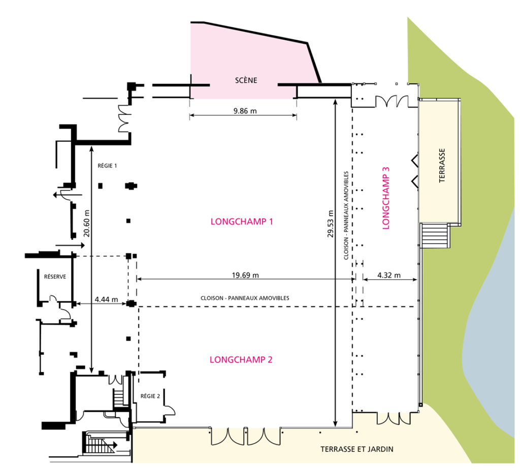 Plan Salon Longchamp