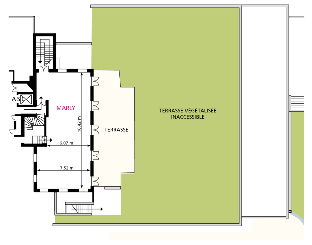 Plan Salon Marly
