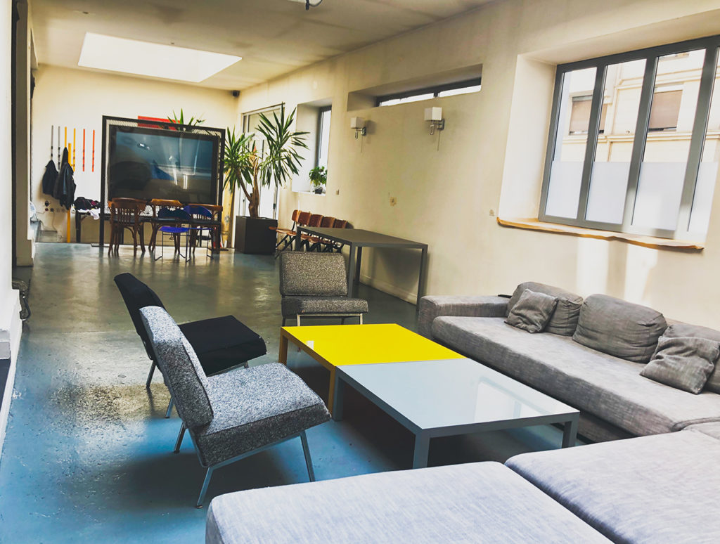 Salon - Loft Charonne