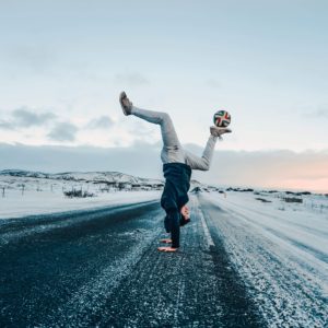 football freestyle