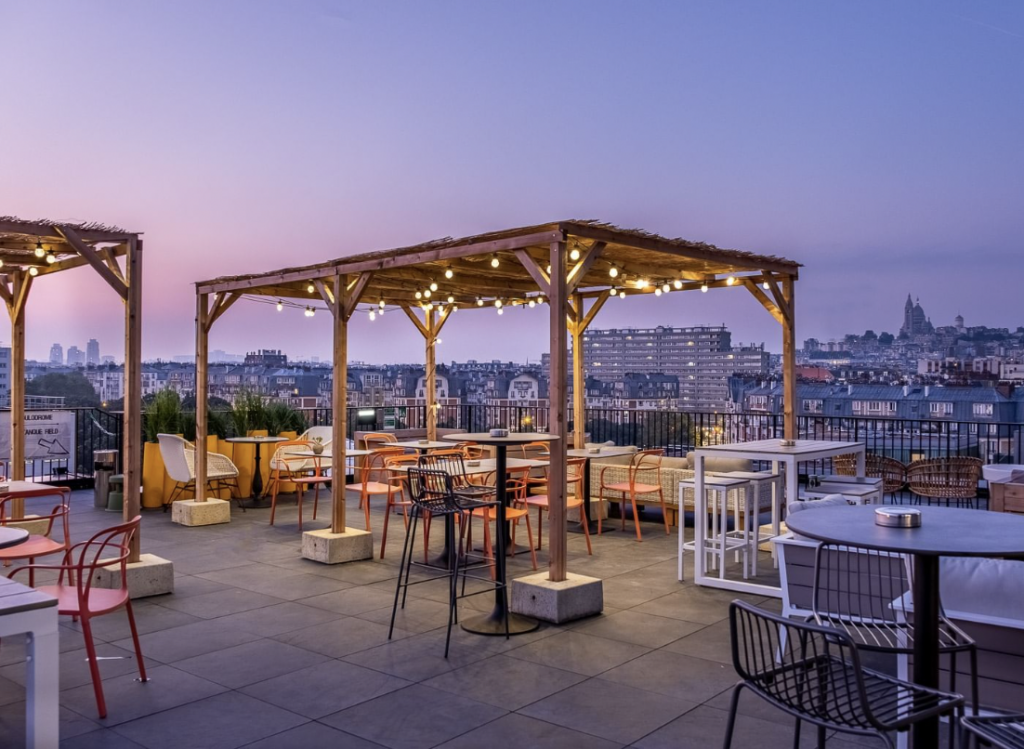 Privatisation Rooftop vue sur Sacré-Coeur