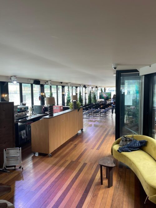 Événement : Conférence de presse à la péniche végétale