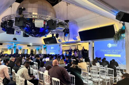 Remise de Diplômes ESCT au Chalet du Lac